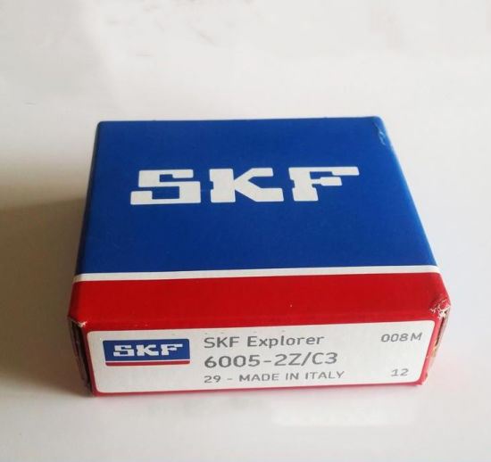 SKF tiếng ồn thấp của vòng bi rãnh sâu 6005 cho phụ tùng ô tô