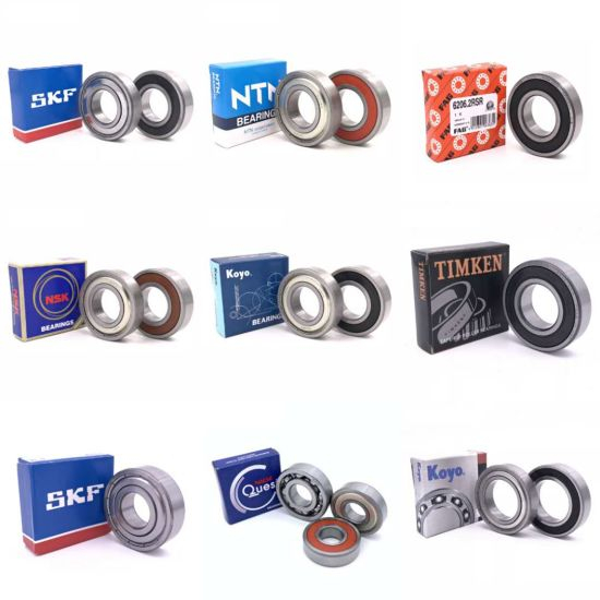 SKF / NTN / NSK / KOYO / Timken / Nachi Deep Groove Ball mang 6000series 6200series 6300series 6400Serious cho phụ kiện máy móc tự động / xe máy / nông nghiệp