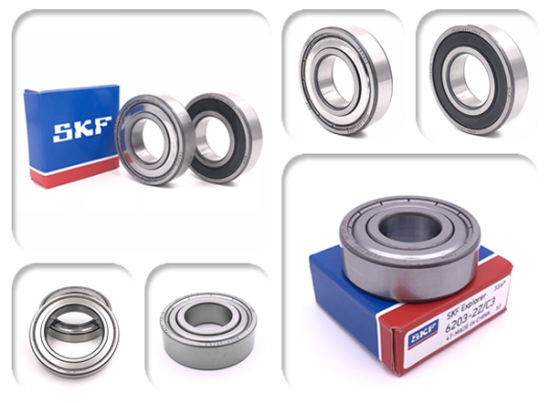 Vòng bi SKF Vòng bi rãnh sâu 6000series 6200series 6300series cho phụ kiện tự động / xe máy / nông nghiệp